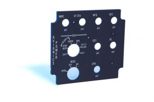 FTG Aerospace Backlit Control Panels